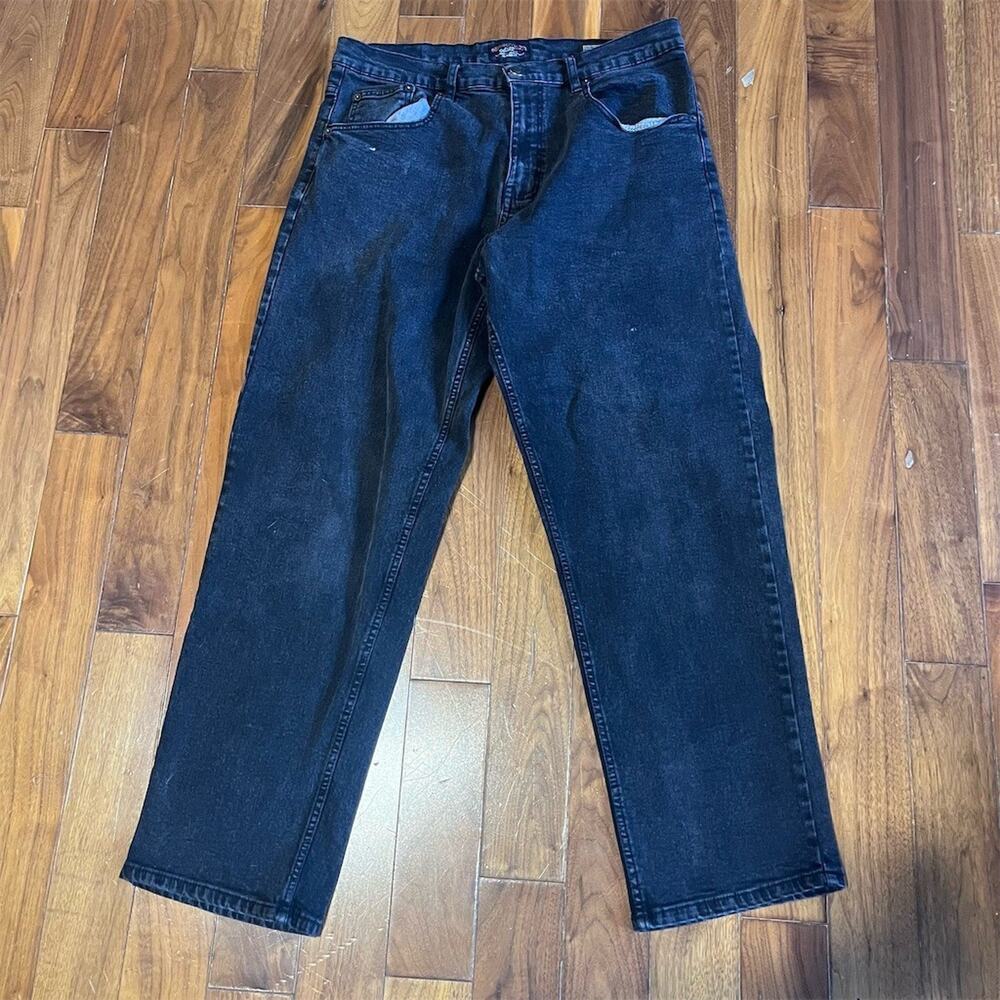 Architect Jeans Mens 34x30 Dark Wash Relaxed Fit Straight Leg Stretch
